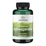 Swanson Premium Ashwagandha Powder 450 mg 100 Gelatin Caps