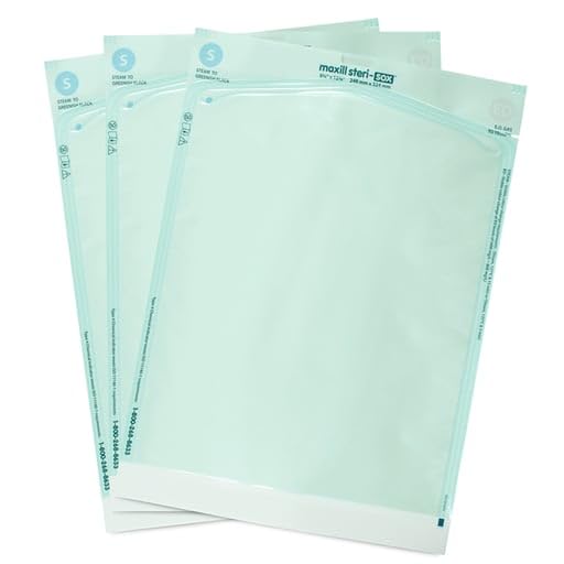 Maxill 60143 Steri-Sox Self Sealing Sterilization Pouches 9.75 X 12.75 200/Bx
