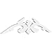 Ekena Millwork GPP036X009X100MIL Milton Architectural Grade PVC Gable Pediments, 36"W x 9"H x 1"P (6/12) Pitch