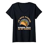 Photo Gallery donna taco tacos messico tex mex - tacos street food messicano maglietta con collo a v Photo Gallery donna taco tacos messico tex mex - tacos street food messicano maglietta con collo a v