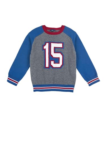 Chicco pull enfant gris en maille douce confortable pour automne hiver