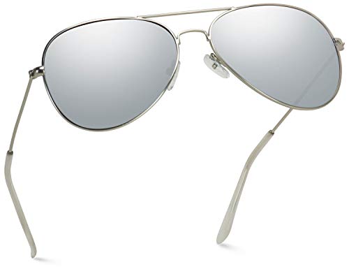 WearMe Pro - Gafas de sol prémium estilo aviador con lente polarizada, clásicas, de diseño y modernas