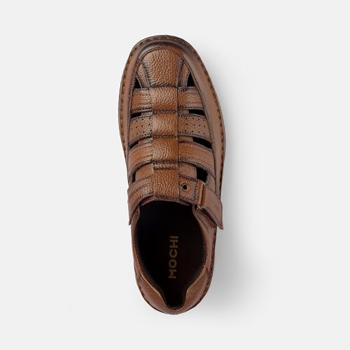 Image of Mochi Men's Velcro closure Casual - Sandals with Flats