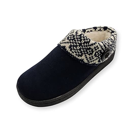 Image of Clarks Women's Knit Scuff Slippers