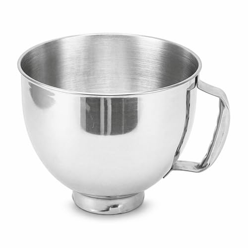 Tazón Mezclador de Acero Inoxidable Fabater para Serie 4.5Q y 5QT