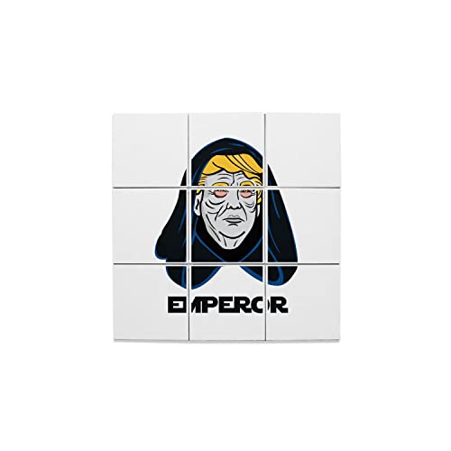 Carreaux céramique parodie politique pour personnaliser un mur blanc terne
