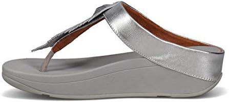 FitFlop Women's Fino Leaf Toe-Thongs Sandal, Rose Gold - 9: Amazon.co.uk:  Fashion
