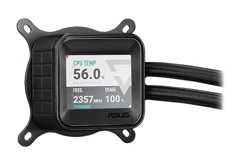 ASUS Prime LC ARGB LCD 360mm AMD/Intel Liquid CPU Cooler - image 8