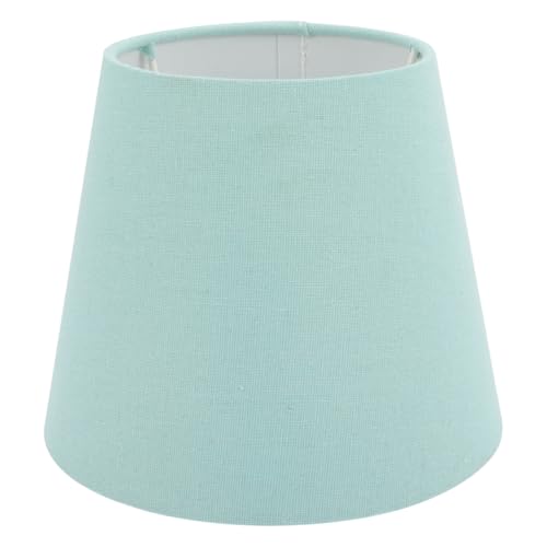 Housoutil Kleine Lampenschirme aus Stoff und Eisen mit E14-fassung Vintage Stil Stabil und Multifunktional für Nachttischlampe und Hotelzimmerbeleuchtung