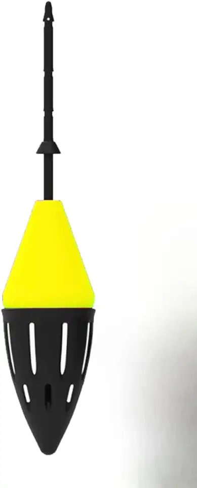 Boia Cevadeira Sem Chumbo, Flutuador para Pesca Copo de Ceva, Arremesso Longo, Tilápia Tambaqui, Ideal para Rios e Lagoas