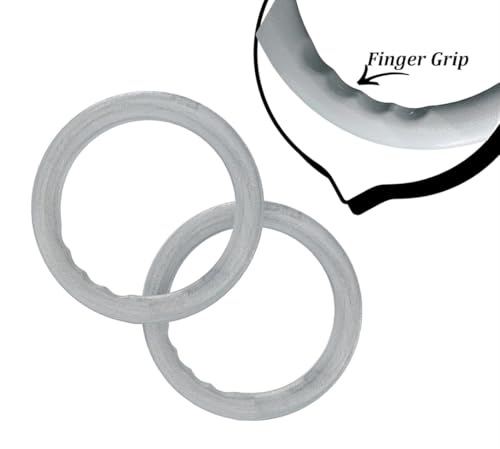 Image of Gymnastic ABS Rings with Heavy Duty Adjustable Strap Capacity with 14.5ft Adjustable Buckle Straps for Cross Fitness Functional Training for Home Gym Full Body Workout (Grey)