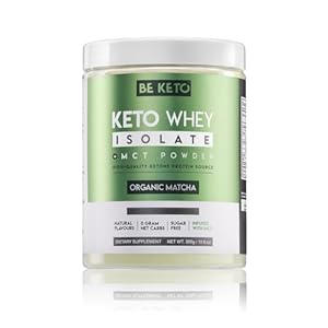 Isolat de protéines Keto avec MCT – Matcha 300G