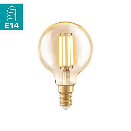 EGLO E14 LED bulb, amber vintage filament light bulb - Image 2