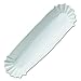 Hoffmaster 610735 1-5/8 Inch Bottom Width by 1-1/4 Inch Wall Height 10 Inch Foot Long Heavy Weight Fluted Paper Hot Dog Tray 250-Pack (Case of 12)
