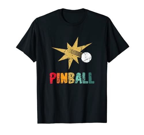 Pinball pinball vintage gaming T-Shirt