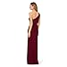 Adrianna Papell Women's One Shoulder Jersey Dress | Formal Long Evening Gown with Asymmetrical Neckline & Cascading Sash