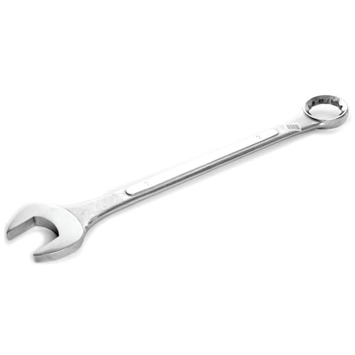 Image of Performance Tool W348B 12-Point Combo Wrench with Satin Chrome Finish 2-Inch Combo Wrench