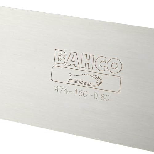 Bahco Cabinet Scraper, 6" x 2.5" x 0.030", Precision Chrome-Nickel Steel Blade for Fine Detailing, Varnish Removal, and Furniture Restoration in Woodworking Applications