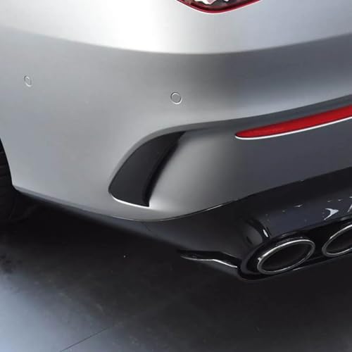 Parachoques trasero para Benz CLA C118 AMG 2020 con canards laterales 5