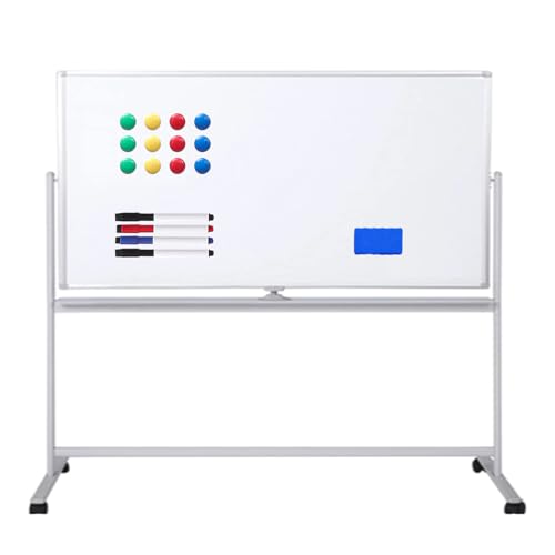 【発送もOK】【TOYOSTEELI/トヨスチール】ホワイトボード 脚付き 両面 1800×900mm アルミ製粉受け付 マグネット対応■U-876 ホワイトボード 脚付き 両面 1800×900mm プロジェクター投影 無地