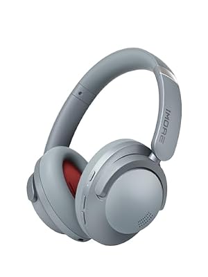 1MORE SonoFlow-Pro Noise Cancelling Headphones - HQ51 Over Ear Bluetooth Headphones with LDAC for Hi-Res Wireless Audio,100H Playtime, Bluetooth 5.4, QuietMax ANC, Comfortable Fit (Silver)