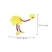 Vaguelly Unique Ostrich Marionette Puppet for Funny Animal Design Decorative Craft for Imagination Creativity for Parties Learning Playtime