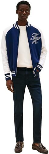 Tommy Hilfiger Herren Jeans Hose Bleecker Slim Fit, Blau (Blue Black), 28W/36L – Ansicht 2