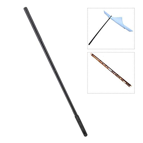 Vbest Life Black Abs Flute Cleaning Stick, Plastic Flute Cleaning Rod Flute Cleaning Sticks Rod Woodwind Instruments Flute Sticks(Long) #TOP4