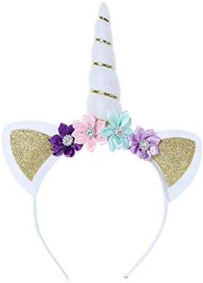 NIYANGLE Headband Licorne Pour Filles Et Adultes Accessoire