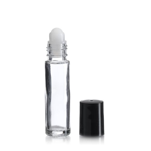 Class Roll-on/Roller Bottle 10 ml (1/3 oz) - W/Cap - Pack of 144