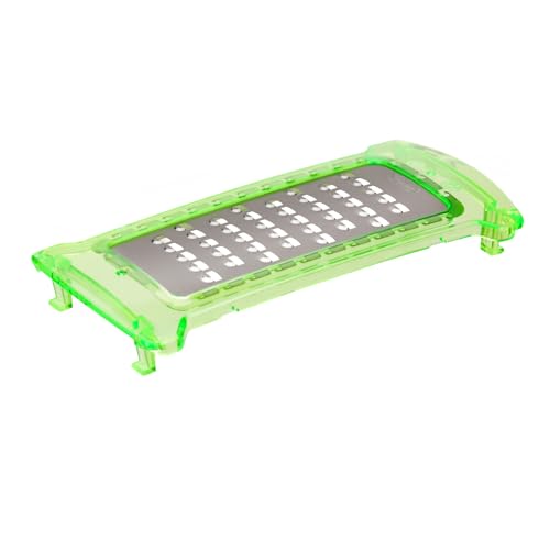 Genius Nicer Dicer Plus Râpe grossière avec couvercle de protection Accessoires de rechange Compatible avec Nicer Dicer Plus Râpe à fromage et à légumes pour...