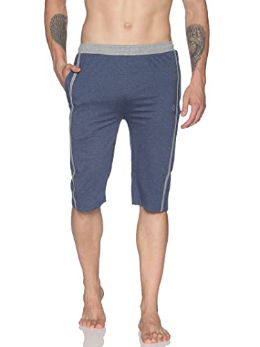 Image of Dollar Men's Casual Cotton Capri 3 /4th Shorts (Pack of 1)