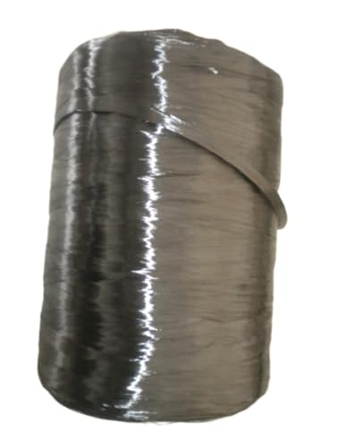 GatherTOOL 30Meters 48K Carbon Fiber Fibre Black Color Tow Filament Yarn Thread Tape 4900MPa
