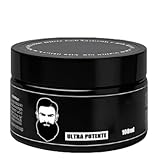 Bálsamo Estimulante para el Crecimiento de la Barba, Bálsamo Extra Fuerte, Nutre y Fortalece, Tratamiento Hidratante para Hombres