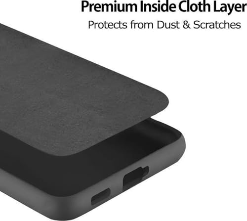 Image of FIRST MART Back Cover for Motorola Edge 60 Fusion - Magsafe Look Case, Carbon Fiber Design, Flexible, Soft Micro-Fibre Lining Inside | Red Black