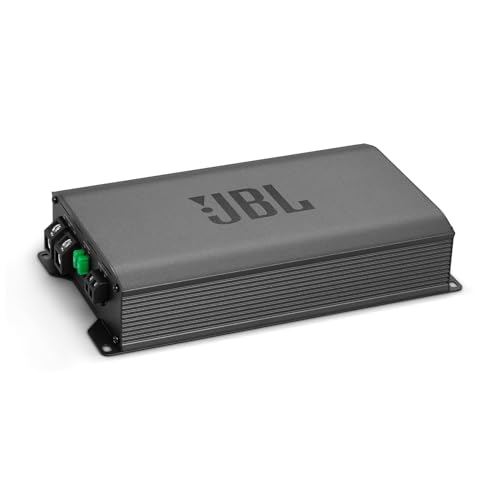 JBL Stage GT 50011 1 Kanal Subwoofer Autoradio Verstärker 1220W Max Class-D Mono Hochleistung Mono Endstufe Auto von Harman Kardon mit Kräftigem Bass EQ mit Tiefpassfilter und Fernbedienung