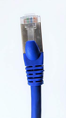 MICRO CONNECTORS cable Ethernet Cat7 SFTP 10 pies RJ45 miniatura 4