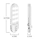 LED Nachtlicht mit Bewegungsmelder,Hually LED Licht [2 Stück] USB Aufladbare Nachtlampe Schranklicht mit 3 Modi (Auto/ON/OFF),Praktischer eingebauter Magnet Orientierungslicht für Küche,Stair,Flur usw