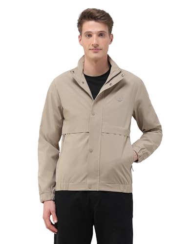 Image of U.S.Polo Association Men's Solid Pattern Windcheater Jacket