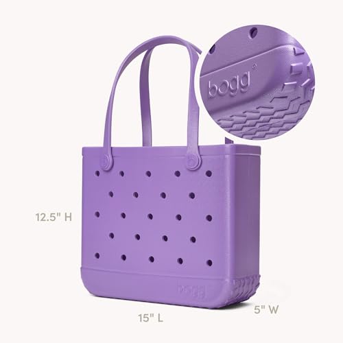 Image of BOGG BAG Medium Tote - 15 inch x 12.5 inch x 5 inch - Durable, Washable, Tip-proof - Beach, Pool, Boat, Work, Sports