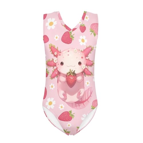 Image of INSTANTARTS Leopard Leotard Girl Gymnastics Toddler Tank Biketards One Piece