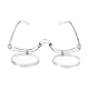 Schminkbrille Milyade Make-Up Brille mit drehbaren Linsen