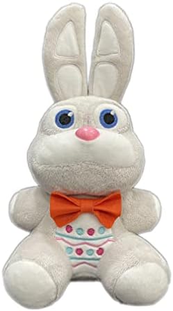 XSmart Mall | Easter Bonnie Plush/White Rabbit | Spring Bonnie | Special Design | Fan Made | Night Plush Toy, Stuffed Animal, Gifts for Kids, Girls, Boys | 7"