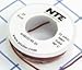 NTE Electronics WHS24-01-25 Hook Up Wire, Solid, Type 24 Gauge, 25