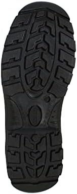 AdTec Men's Ankle Laceup Composite Toe Leather Work Boot, Black | Injection Molded Oil Resistant Outsole & Comfort Padded Collar | Image 4