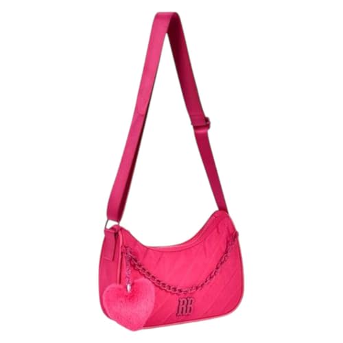 Bolsa Tiracolo Feminina Pequena Mini Bag Rebecca Bonbon Rosa Pink