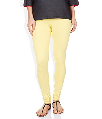 VillaCotton Lycra Lemon Yellow Color 