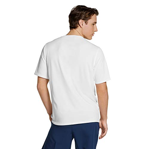 Image of Speedo Men's UV Swim Shirt Basic Easy Short Sleeve Regular Fit