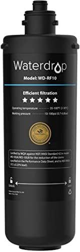 Waterdrop WD-RF10 Water Filter, NSF/ANSI 42 Certified, 30,000 Liters High Capacity, Replacement for Waterdrop Under Sink Water Filtration System WD-10UA, WD-10UB