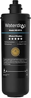 Waterdrop WD-RF10 Water Filter, NSF/ANSI 42 Certified, 30,000 Liters High Capacity, Replacement for Waterdrop Under Sink Water Filtration System WD-10UA, WD-10UB
